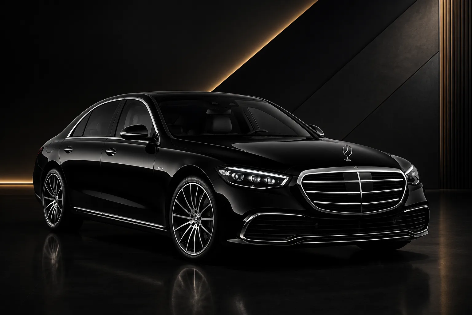 Mercedes E-Class executive saloon for London airport transfers